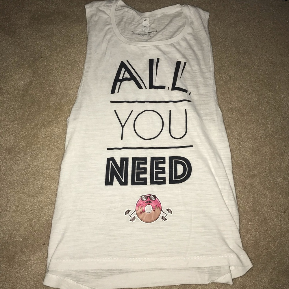 Donut Muscle Tank Top